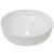 Chiuvetă de baie din ceramică, rotundă, 41,5 x 13,5 cm, alb GartenMobel Dekor