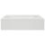 Chiuvetă ceramică dreptunghiulară cu preaplin 46x25,5x12 cm alb GartenMobel Dekor