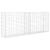 Coș gabion, 85 x 30 x 200 cm, oțel galvanizat GartenMobel Dekor