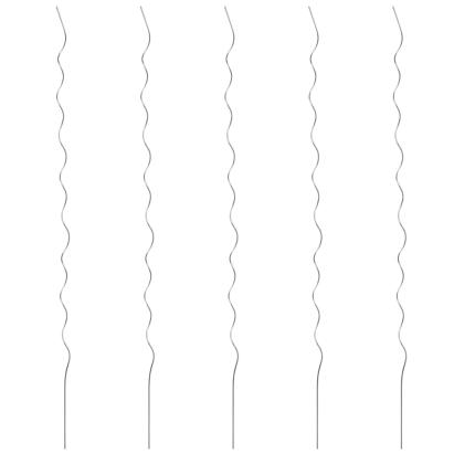 Spirale pentru suport plante, 5 buc., 110 cm, oțel galvanizat GartenMobel Dekor