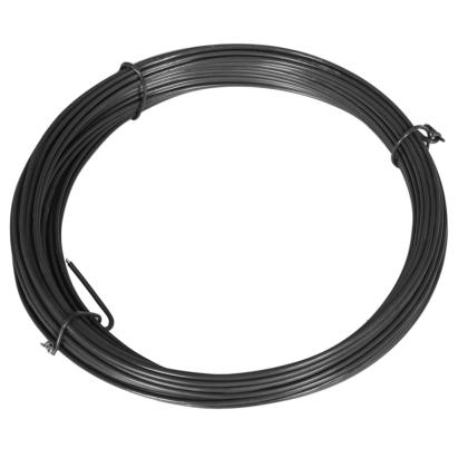 Fir de tensionare pentru gard, 25 m, 1,4/2 mm, oțel, gri GartenMobel Dekor