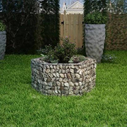 Strat înălțat gabion hexagonal, 100 x 90 x 50 cm GartenMobel Dekor