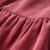Rochie pentru copii cu mâneci lungi din catifea, roz antichizat, 92 GartenMobel Dekor