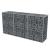 Coș gabion, 200 x 50 x 100 cm, oțel galvanizat   GartenMobel Dekor