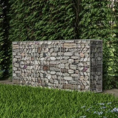 Coș gabion, 200 x 50 x 100 cm, oțel galvanizat   GartenMobel Dekor