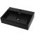 Bazin cu orificiu robinet ceramică, 60,5x42,5x14,5 cm, negru GartenMobel Dekor
