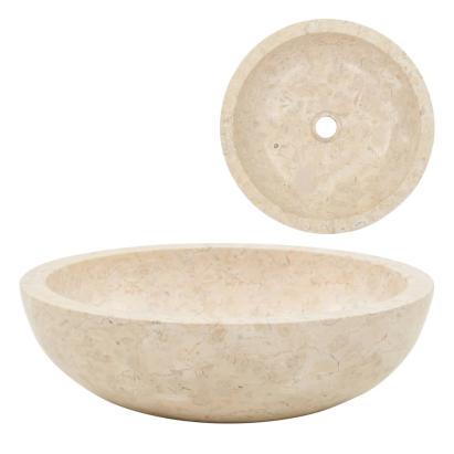 Chiuvetă, crem, 40 x 12 cm, marmură GartenMobel Dekor