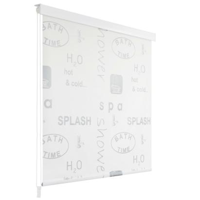 Roletă perdea de duș 140x240 cm Imprimeu Splash GartenMobel Dekor