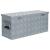 Cutie din aluminiu, 76,5 x 26,5 x 33 cm, argintiu GartenMobel Dekor