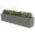 Strat înălțat gabion, 450 x 90 x 100 cm, oțel galvanizat GartenMobel Dekor