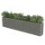 Strat înălțat gabion, 450 x 50 x 100 cm, oțel galvanizat GartenMobel Dekor