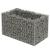 Strat înălțat gabion, 90 x 50 x 50 cm, oțel galvanizat GartenMobel Dekor
