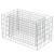 Strat înălțat gabion, 90 x 50 x 50 cm, oțel galvanizat GartenMobel Dekor