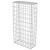 Perete gabion cu capace, 50 x 20 x 100 cm, oțel galvanizat GartenMobel Dekor