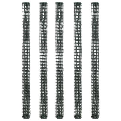 Plase gard de grădină, 5 buc., verde, 1x1,2 m, HDPE GartenMobel Dekor