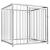 Padoc de câini pentru exterior, 100 x 100 x 100 cm GartenMobel Dekor