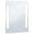 Oglindă cu LED de perete pentru baie, 50 x 60 cm GartenMobel Dekor