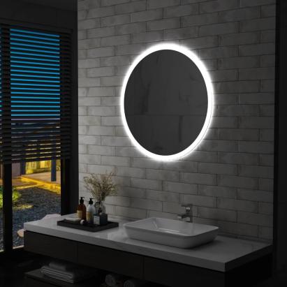 Oglindă cu LED de baie, 80 cm GartenMobel Dekor