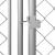 Padoc pentru câini de exterior, 8 x 4 x 2 m GartenMobel Dekor
