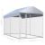 Padoc de exterior cu prelată pentru câini, 382x192x225 cm GartenMobel Dekor