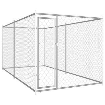 Padoc pentru câini de exterior, 382 x 192 x 185 cm GartenMobel Dekor