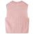 Vestă pulover pentru copii tricotată, roz deschis, 116 GartenMobel Dekor
