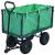 Cărucior manual de grădină, verde, 350 kg GartenMobel Dekor