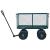 Cărucior manual de grădină, verde, 350 kg GartenMobel Dekor