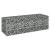 Strat înălțat gabion, 90 x 30 x 30 cm, oțel galvanizat GartenMobel Dekor