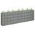 Strat înălțat gabion, 270 x 30 x 90 cm, oțel galvanizat GartenMobel Dekor