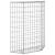 Strat înălțat gabion trapez, 80x20x100 cm, oțel galvanizat GartenMobel Dekor