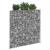 Strat înălțat gabion trapez, 100x20x100 cm, oțel galvanizat GartenMobel Dekor