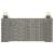 Jardinieră gabion în formă de H, sârmă oțel, 260 x 40 x 120 cm GartenMobel Dekor