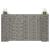 Jardinieră gabion în formă de H, sârmă oțel, 260 x 40 x 150 cm GartenMobel Dekor