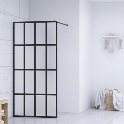 Paravan de duș walk-in, 80x195 cm, sticlă securizată mată GartenMobel Dekor