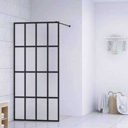 Paravan de duș walk-in, 118x190 cm, sticlă securizată mată GartenMobel Dekor