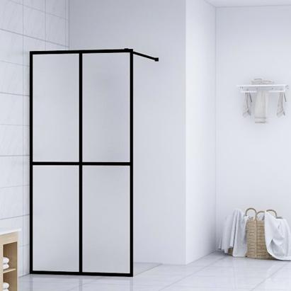 Paravan de duș walk-in, 80x195 cm, sticlă securizată mată GartenMobel Dekor