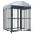 Padoc pentru câini de exterior cu acoperiș, 120x120x150 cm GartenMobel Dekor