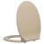 Capac WC cu închidere silențioasă, eliberare rapidă, bej, oval GartenMobel Dekor