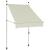Copertină retractabilă manual, crem, 100 cm GartenMobel Dekor
