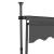 Copertină retractabilă manual cu LED, antracit, 100 cm GartenMobel Dekor