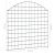 Set gard de grădină arcuit, verde, 77,5 x 78,5 cm GartenMobel Dekor