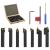 Set unelte de strunjire indexabile, 12 piese, 12 x 12 mm, 80 mm GartenMobel Dekor