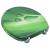 Capac WC, MDF, verde, model picătură de apă GartenMobel Dekor