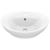 Chiuvetă lux cu preaplin, alb mat, 58,5x39 cm ceramică, oval GartenMobel Dekor