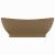 Chiuvetă lux cu preaplin, crem mat, 58,5x39 cm ceramică, oval GartenMobel Dekor
