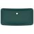 Chiuvetă dreptunghiulară de lux verde închis 71x38 cm ceramică GartenMobel Dekor