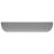 Chiuvetă dreptunghiulară lux gri deschis mat 71x38 cm ceramică GartenMobel Dekor