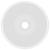 Chiuvetă de baie lux alb mat 40x15 cm ceramică rotund GartenMobel Dekor