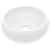 Chiuvetă de baie lux alb mat 40x15 cm ceramică rotund GartenMobel Dekor